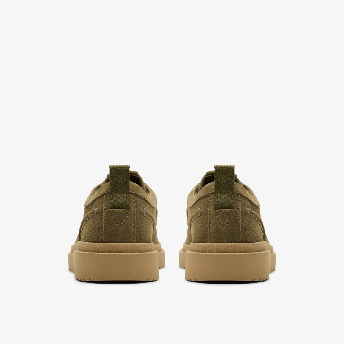 Men Polden Moc Olive Suede