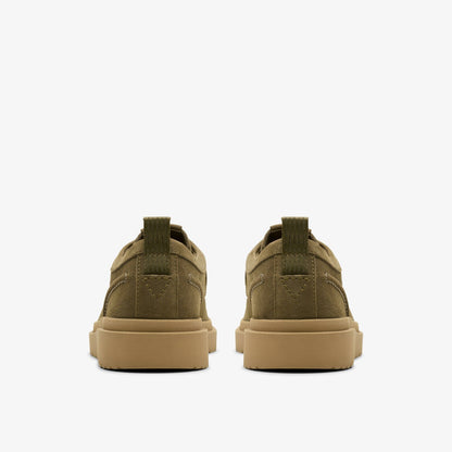 Men Polden Moc Olive Suede