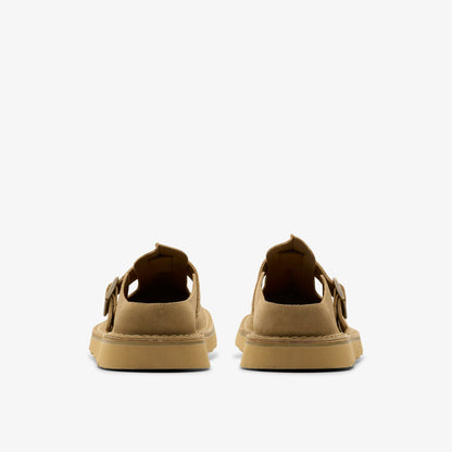 Men Solsbury Mule Dark Sand Suede