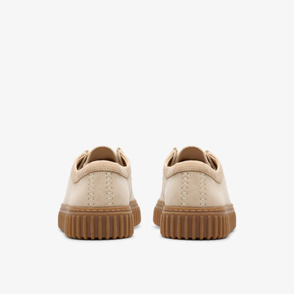 Men Torhill Lo Ecru Suede