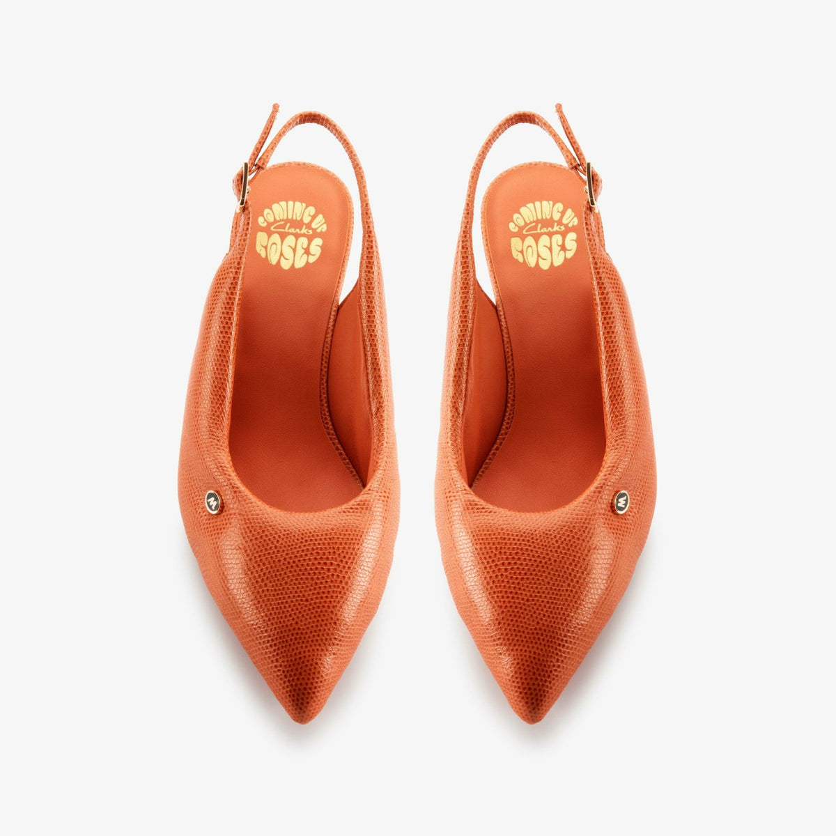 Women Martine Rose Sling 1 Womens Orange Interest Leather
