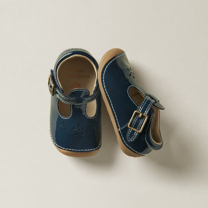 Kids Tiny Skip Toddler Navy Patent