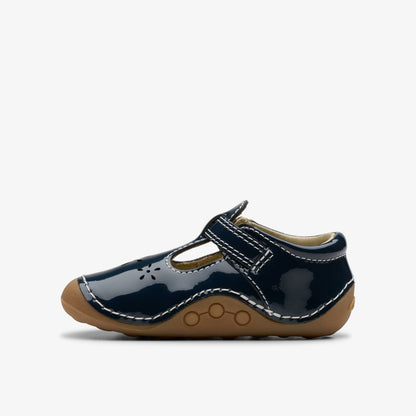 Kids Tiny Skip Toddler Navy Patent