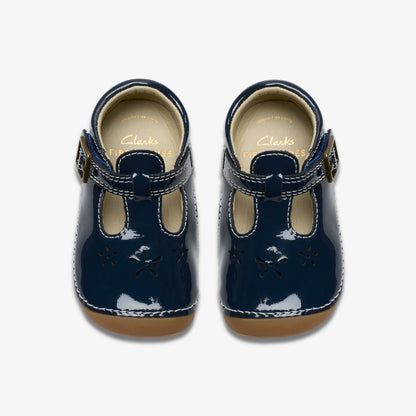 Kids Tiny Skip Toddler Navy Patent