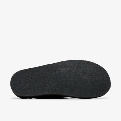 Women Desert Nomad Mule Black Suede