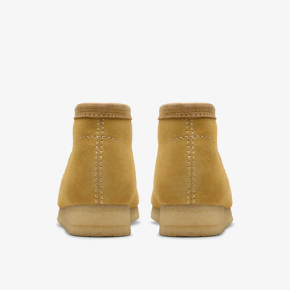 Men Wallabee Boot Golden Tan Suede
