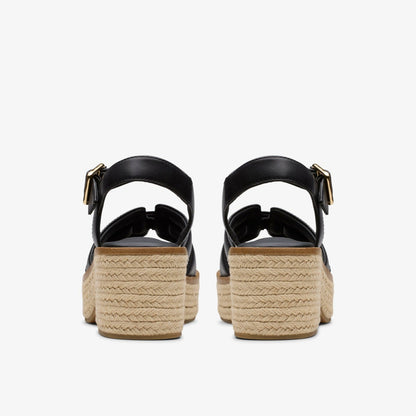 Women Coledale Strap Black Leather