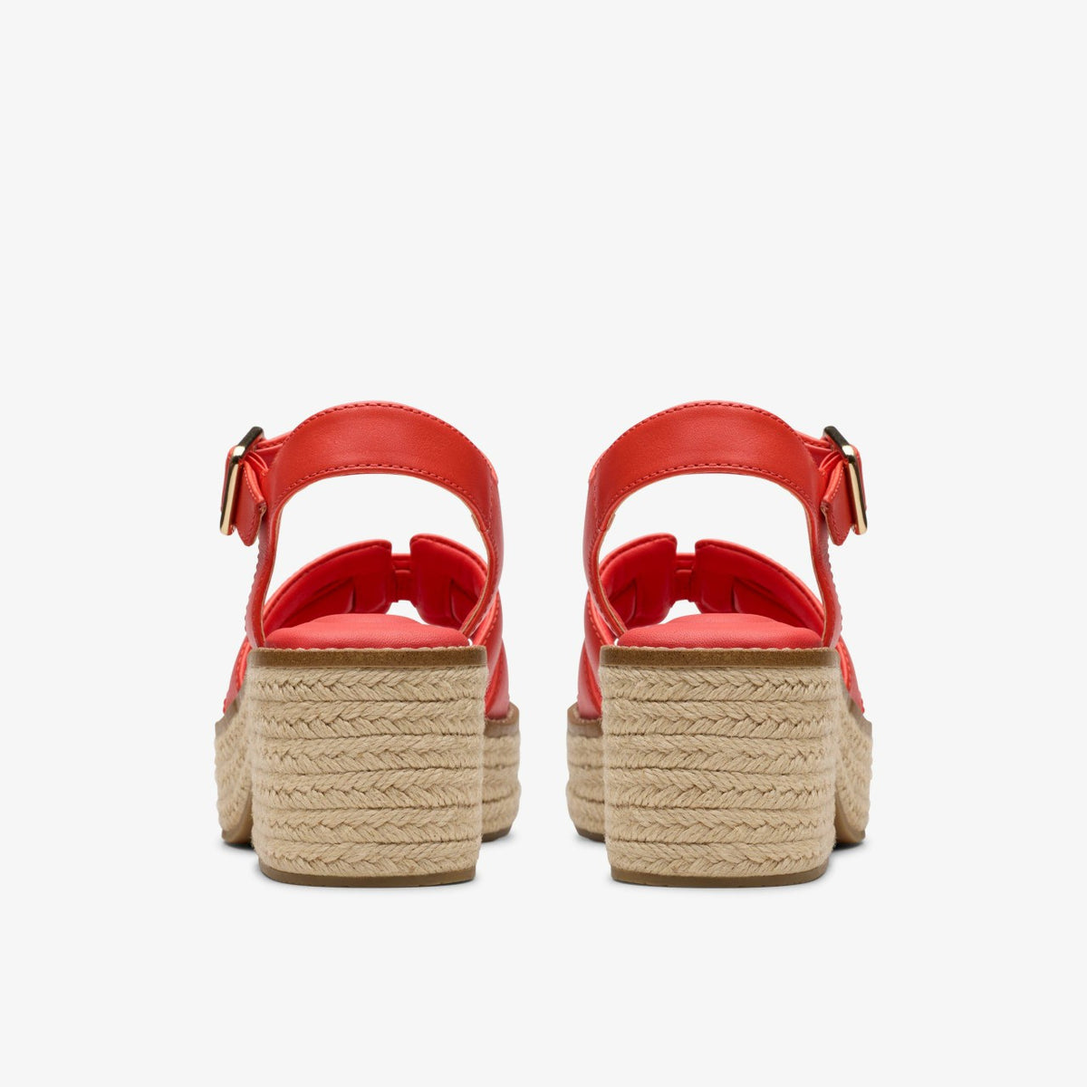 Women Coledale Strap Bright Red Leather