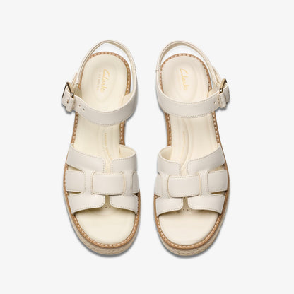 Women Coledale Strap Cream Leather