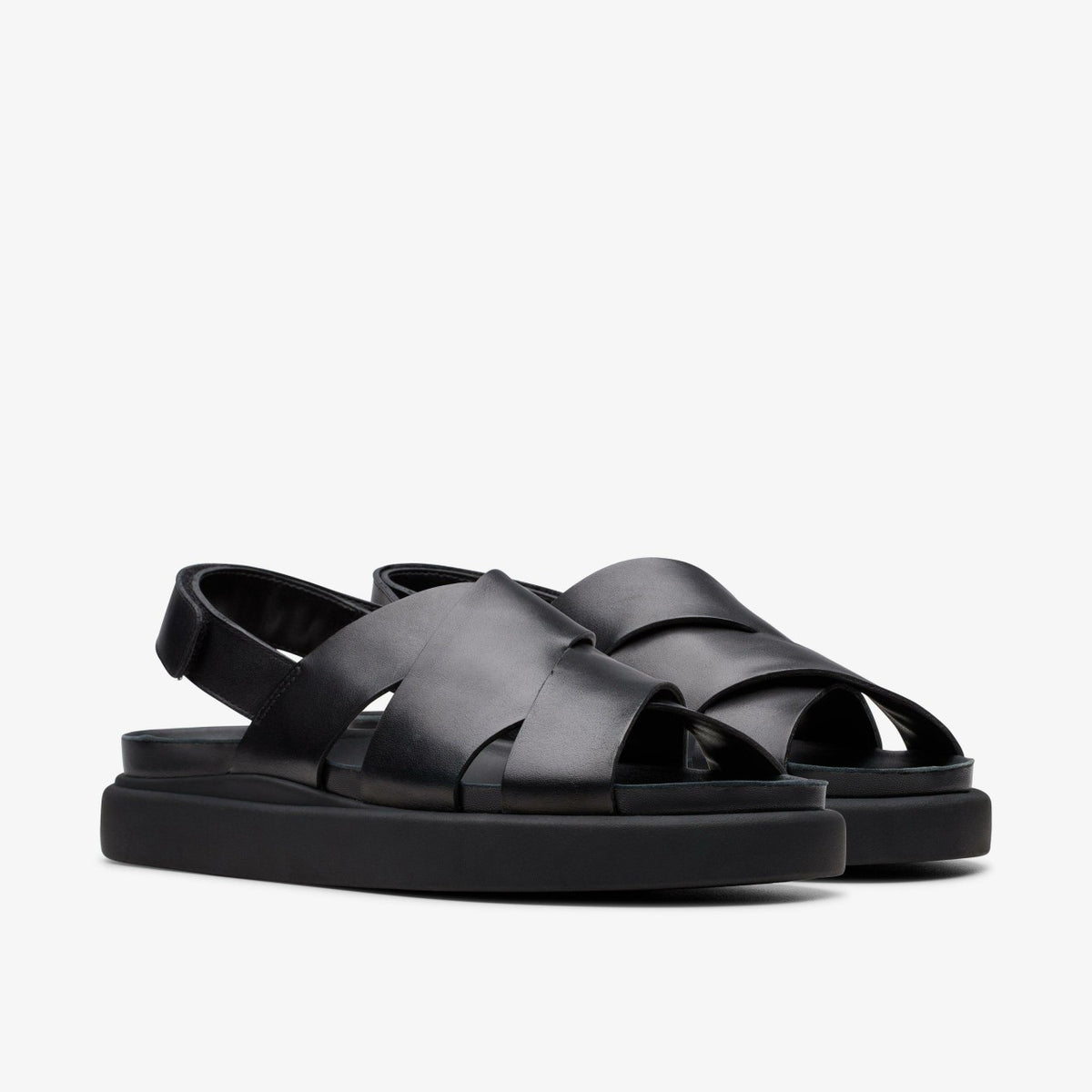 Women Aristella Sun Black Leather