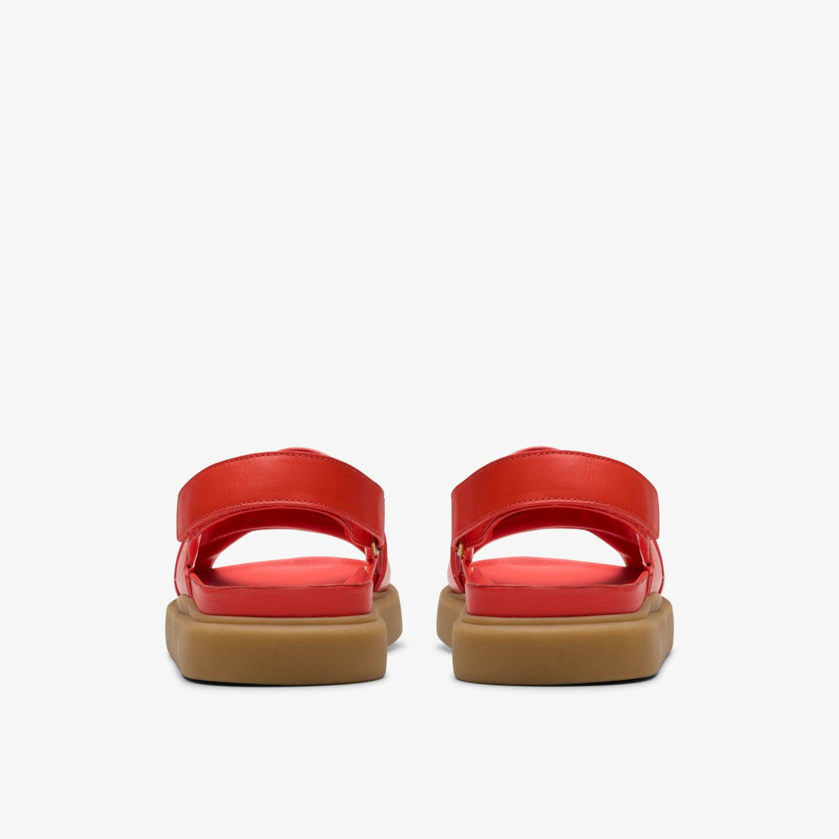 Women Aristella Sun Bright Red Leather