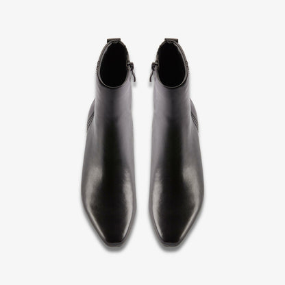 Women Edina Up Black Leather