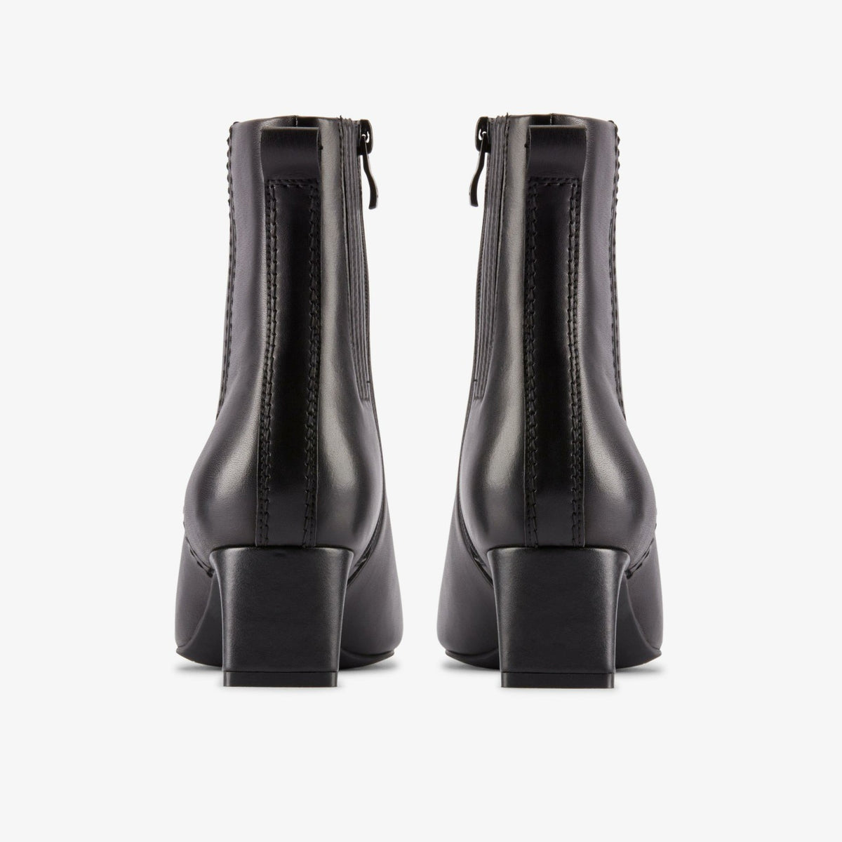 Women Edina Up Black Leather