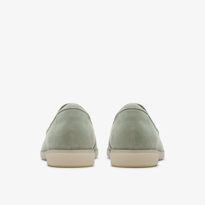 Women Narini Edge Light Green Suede