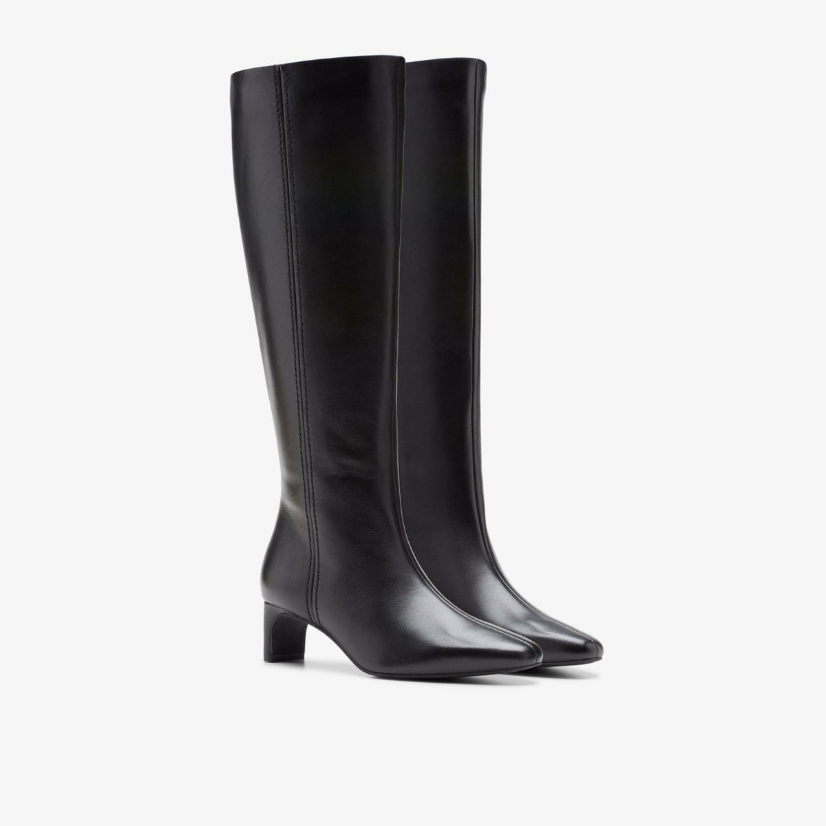 Women Edina Tall Black Leather