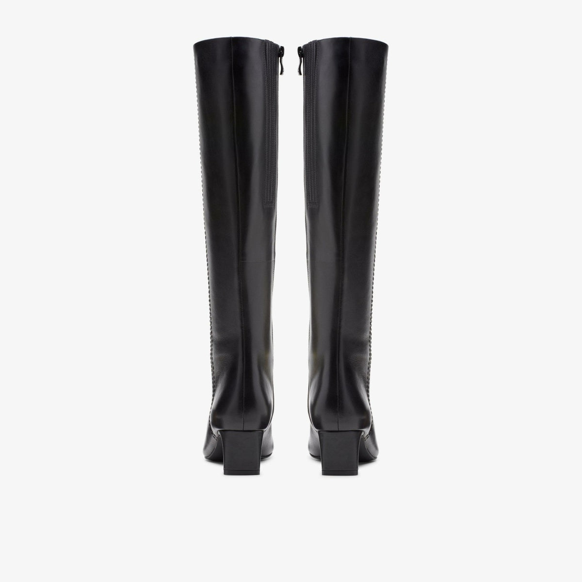 Women Edina Tall Black Leather
