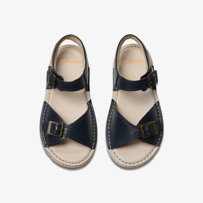 Kids Playsun Kid Navy Leather