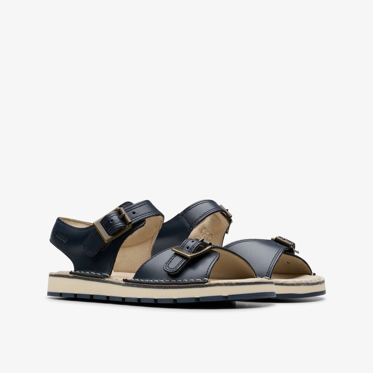 Kids Playsun Kid Navy Leather