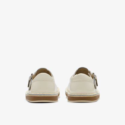Kids Joyful Skip Toddler White Patent