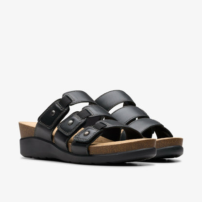 Women Calenne Lily Black Leather