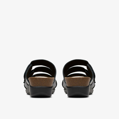 Women Calenne Lily Black Leather