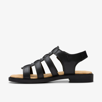 Women Trivanni Lux Black Leather