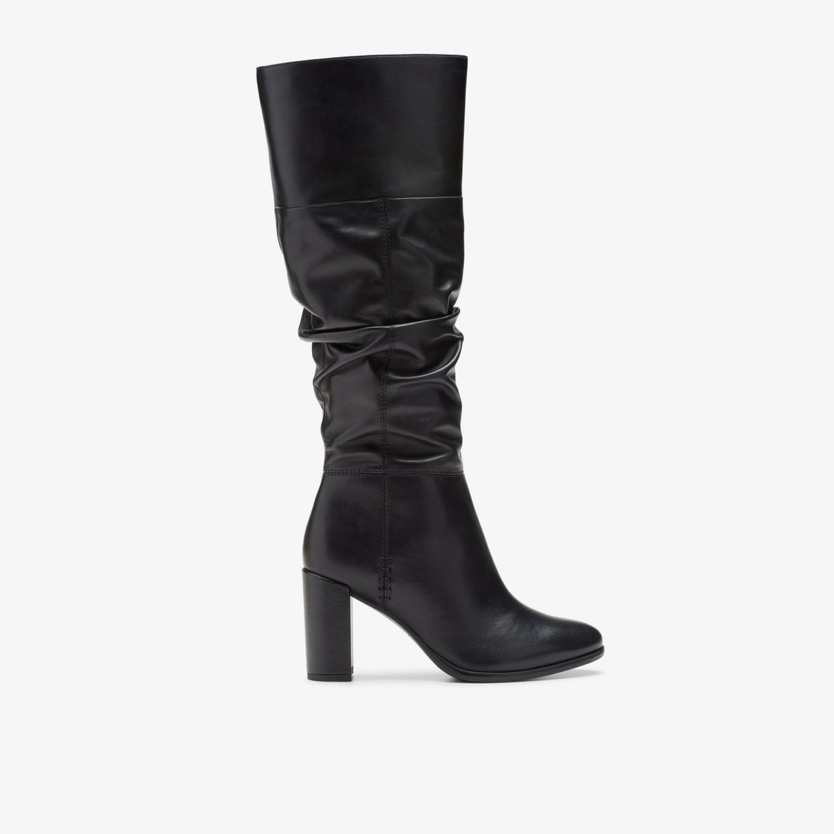 Women Freva 85 Slouch Black Leather