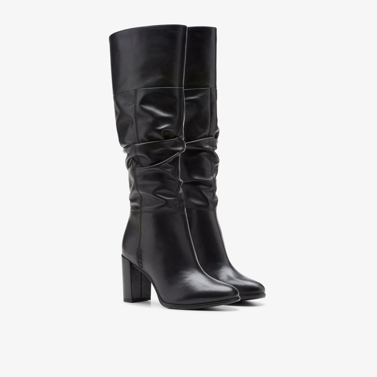 Women Freva 85 Slouch Black Leather