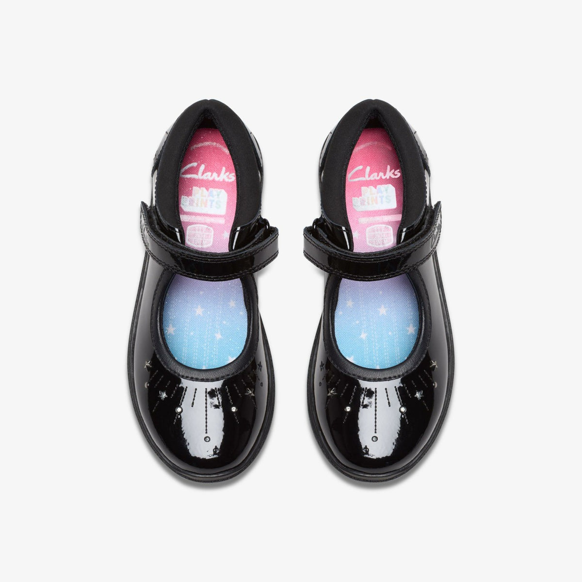 Kids Relda Wish Kid Black Patent