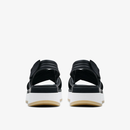 Women Tuscan Cross Black Leather