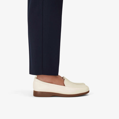 Women Georgia Cream Leather
