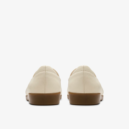 Women Georgia Cream Leather