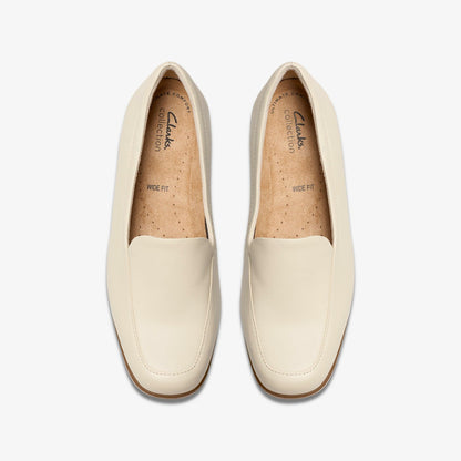 Women Georgia Cream Leather