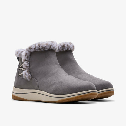 Women Brinkley Fur Dark Grey
