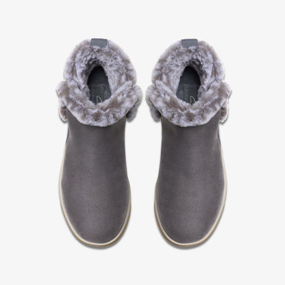 Women Brinkley Fur Dark Grey