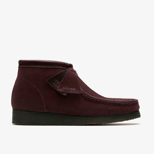 Men Wallabee Boot Purple Grape Suede