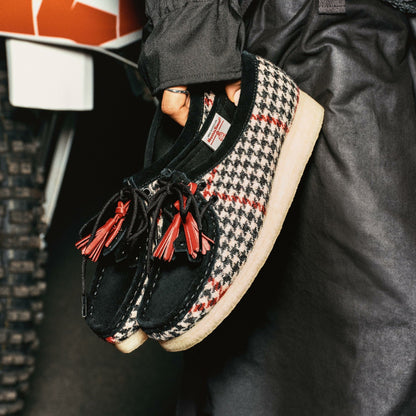 Women Wallabee Black Tweed Combination