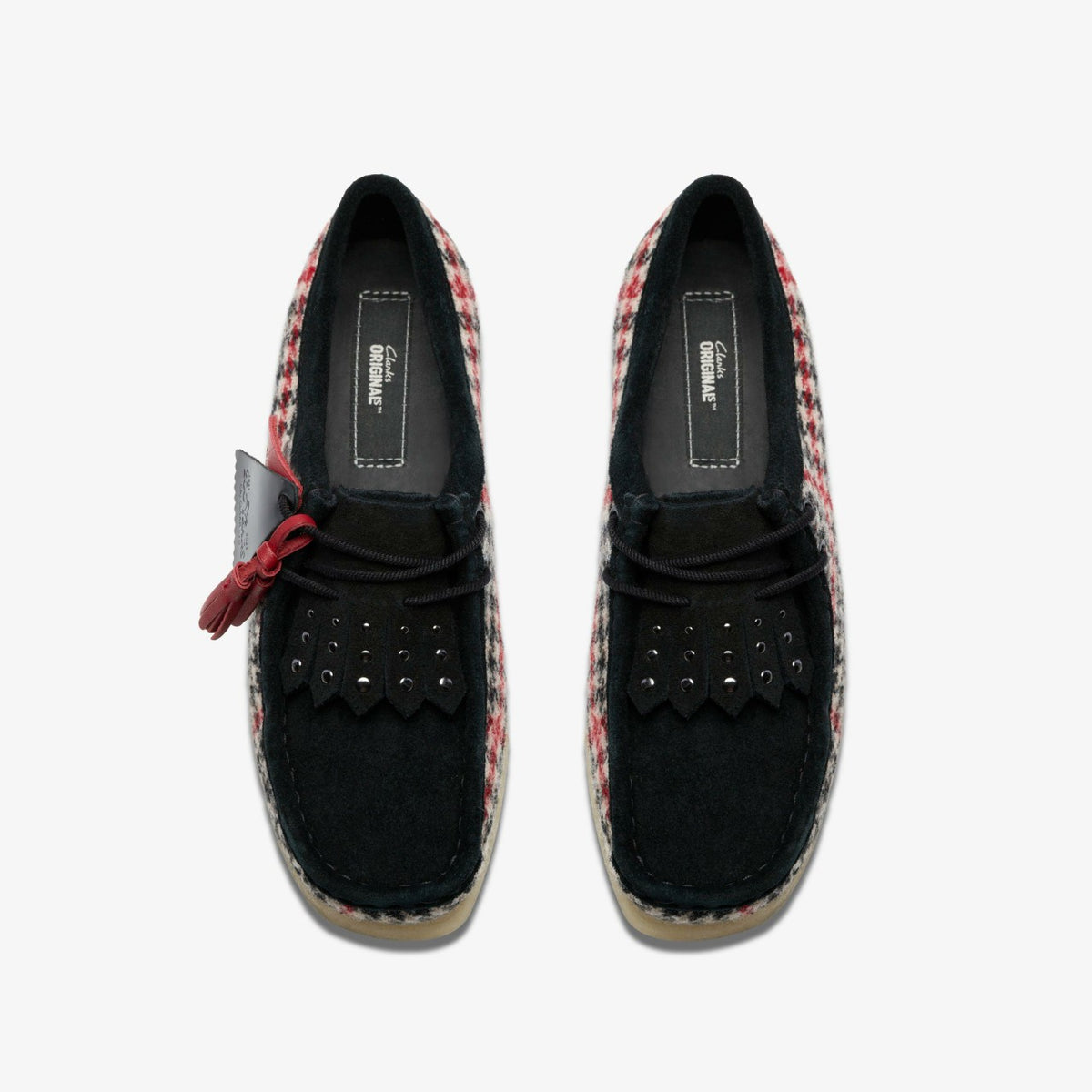 Women Wallabee Black Tweed Combination