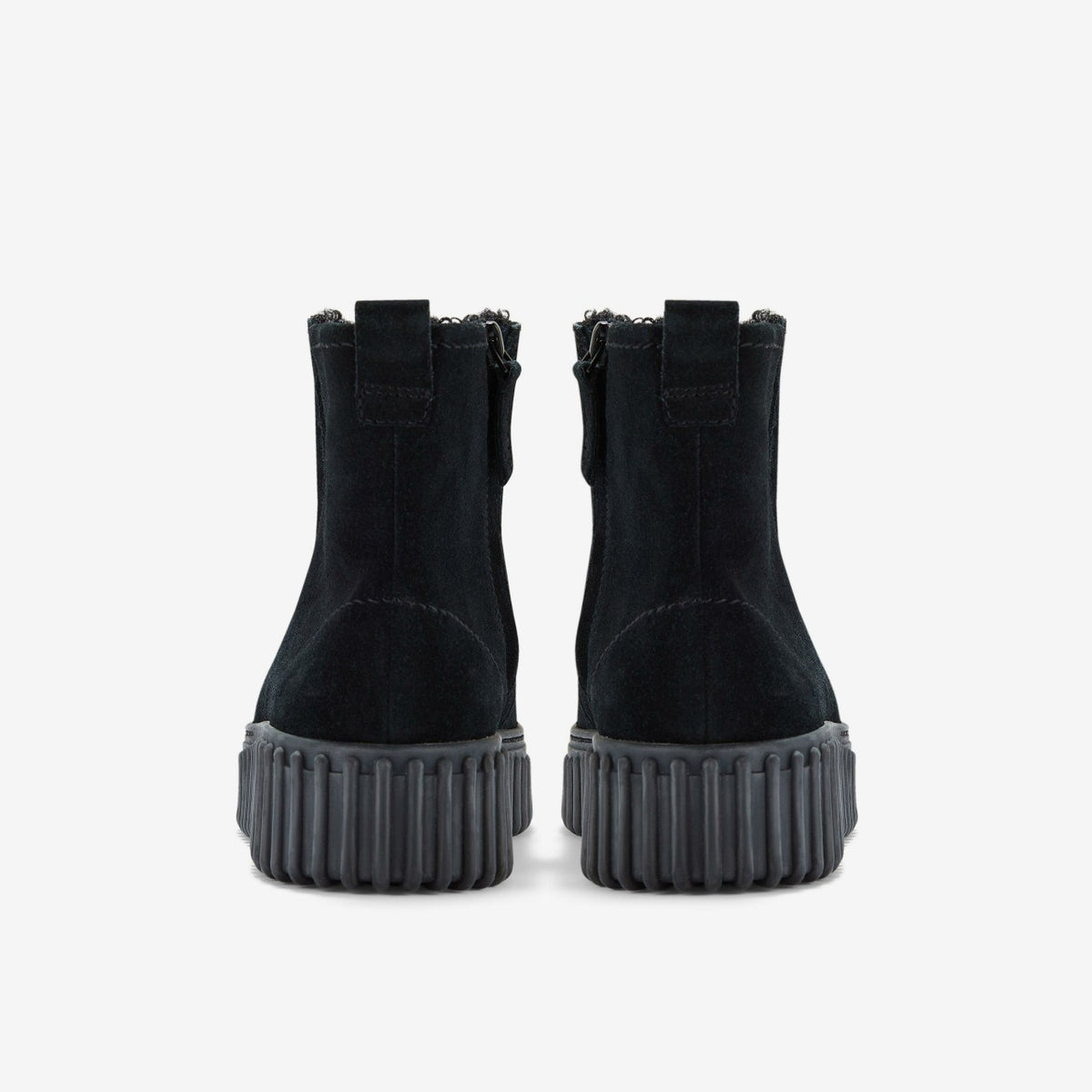 Women Torhill Cozy Black Warmlined Suede