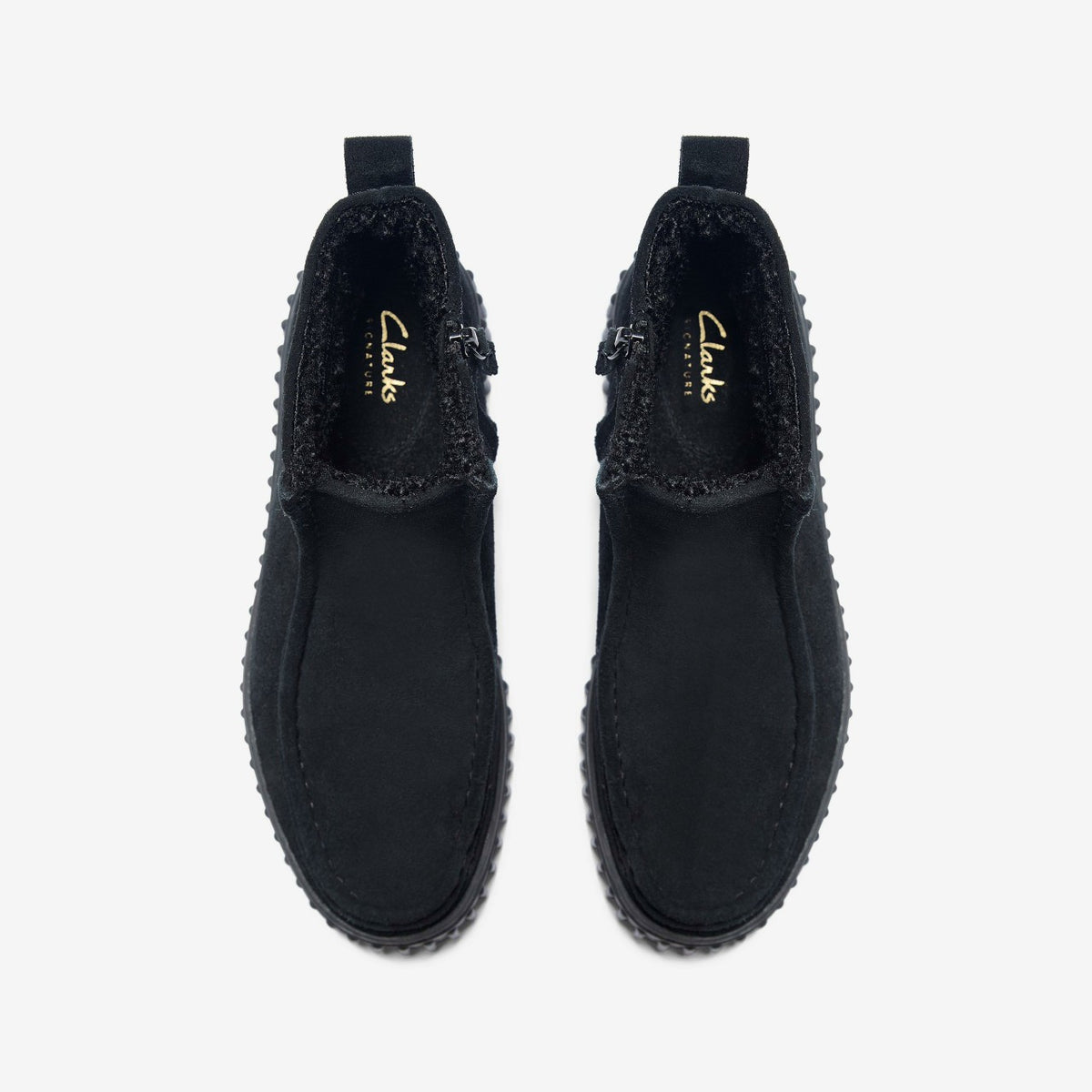 Women Torhill Cozy Black Warmlined Suede