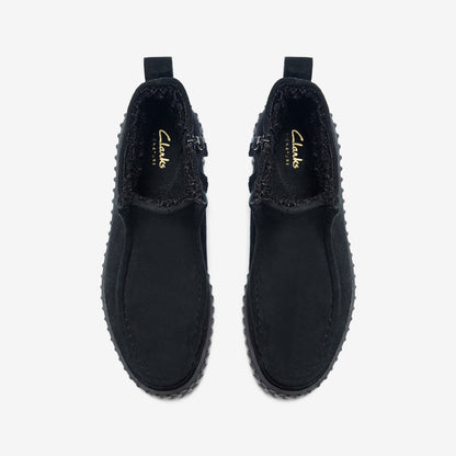 Women Torhill Cozy Black Warmlined Suede