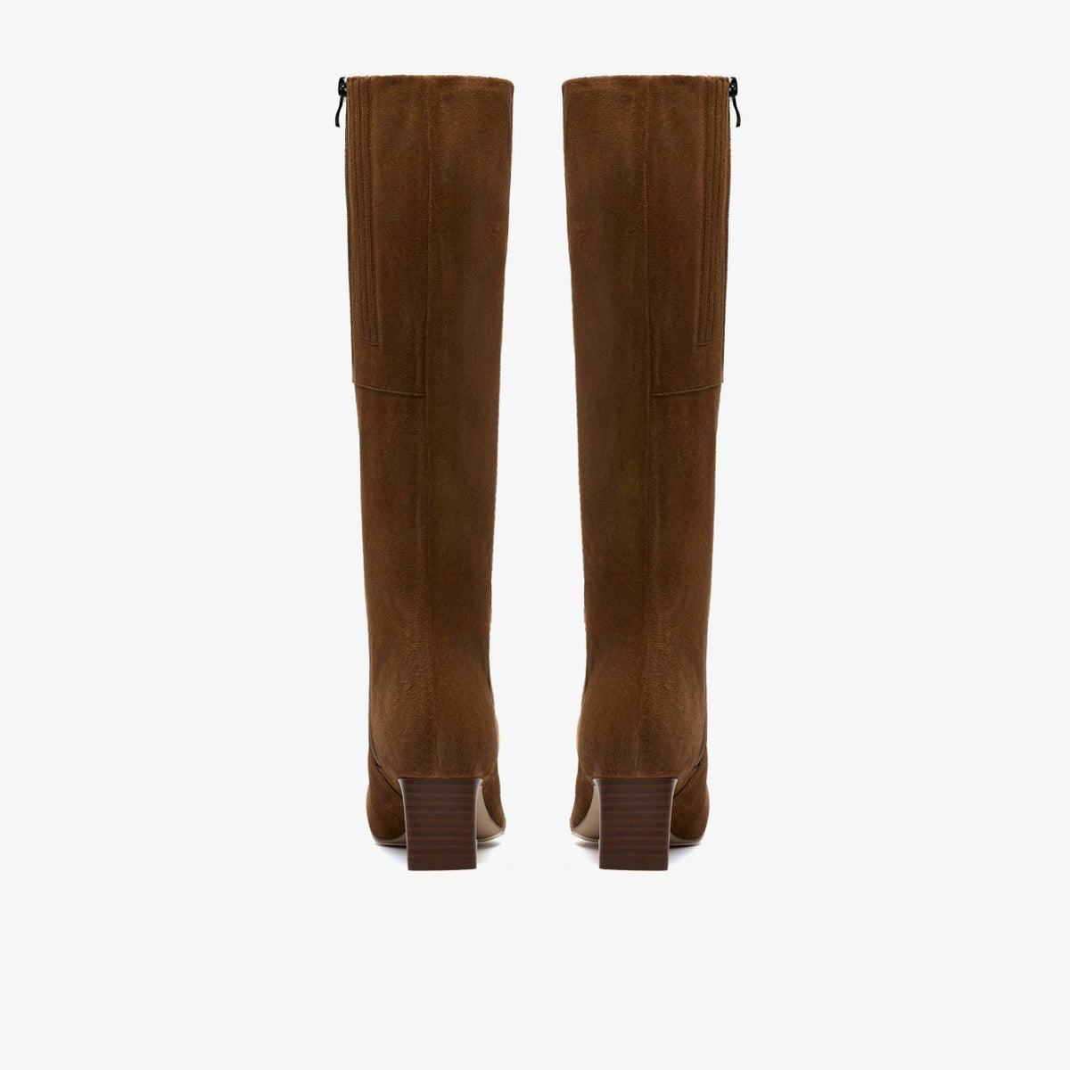 Women Edina Tall Walnut Suede