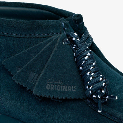 Women Wallabee Boot GORE-TEX Dark Teal Suede