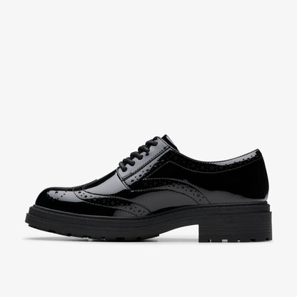 Women Orinoco3 Derby Black Patent