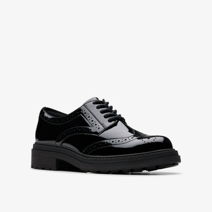 Women Orinoco3 Derby Black Patent