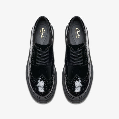 Women Orinoco3 Derby Black Patent
