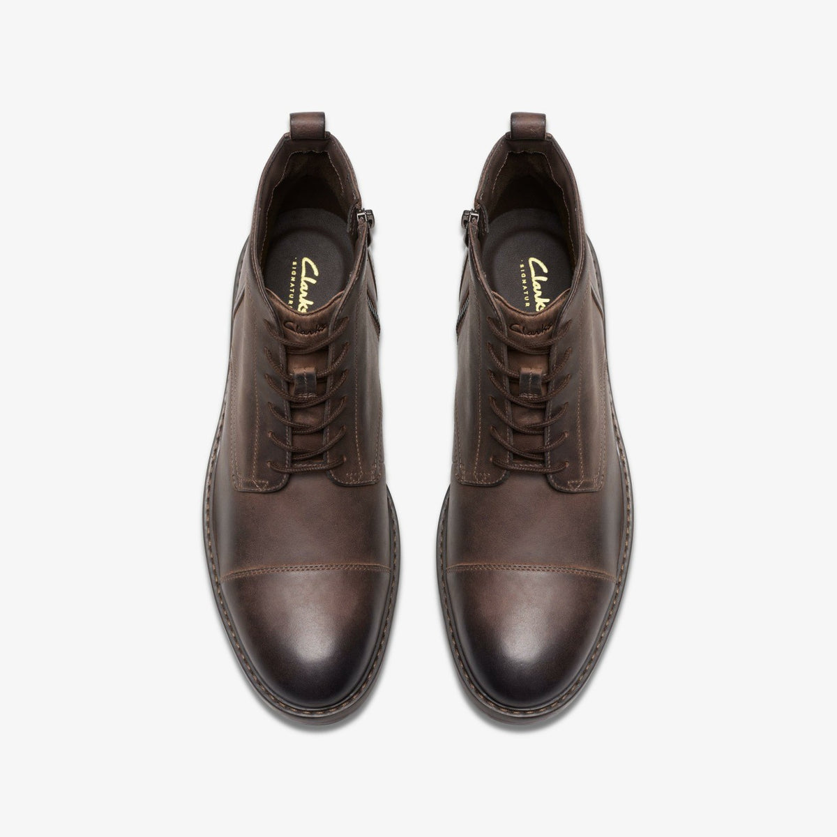Men Aldwin Cap Brown Leather