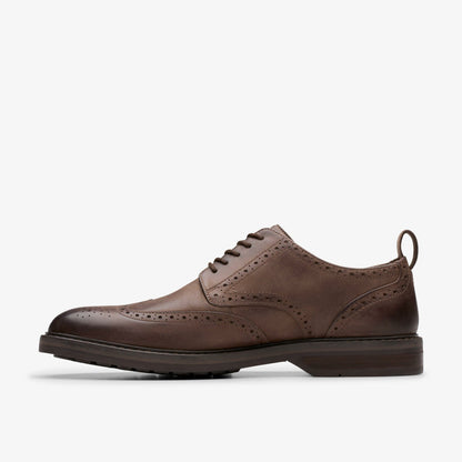 Men Aldwin Limit Brogue Brown Leather