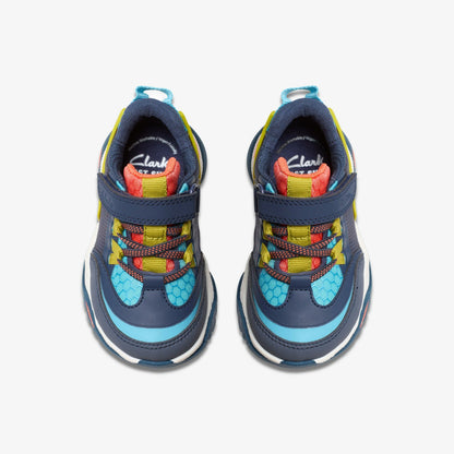 Kids Feather Track Toddler Navy Combination