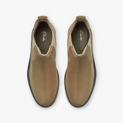 Men Newford Easy Dark Sand Suede